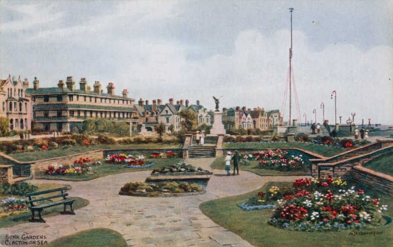 Sunk Gardens, Clacton-on-Sea av Alfred Robert Quinton