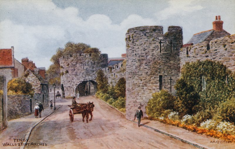 Tenby, väggar och fem valv av Alfred Robert Quinton