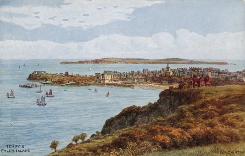 Tenby och Caldey Island av Alfred Robert Quinton