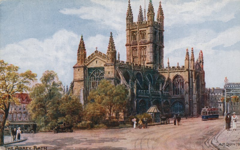 Abbey, Bath av Alfred Robert Quinton