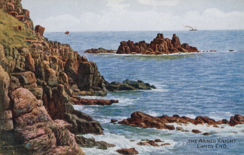The Armed Knight, Lands End av Alfred Robert Quinton