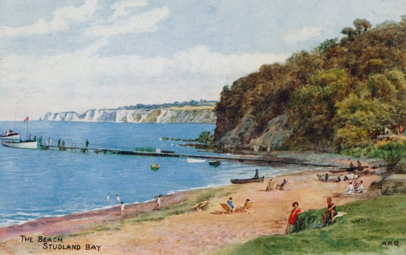 Stranden, Studland Bay av Alfred Robert Quinton