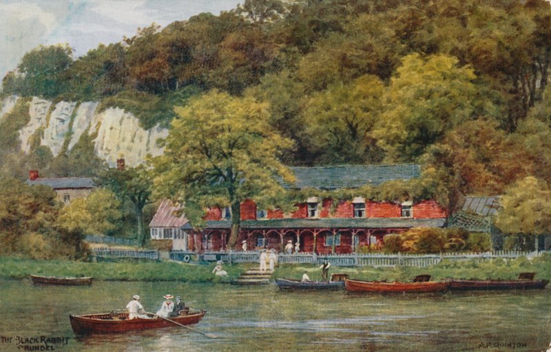 Den svarta kaninen, Arundel av Alfred Robert Quinton