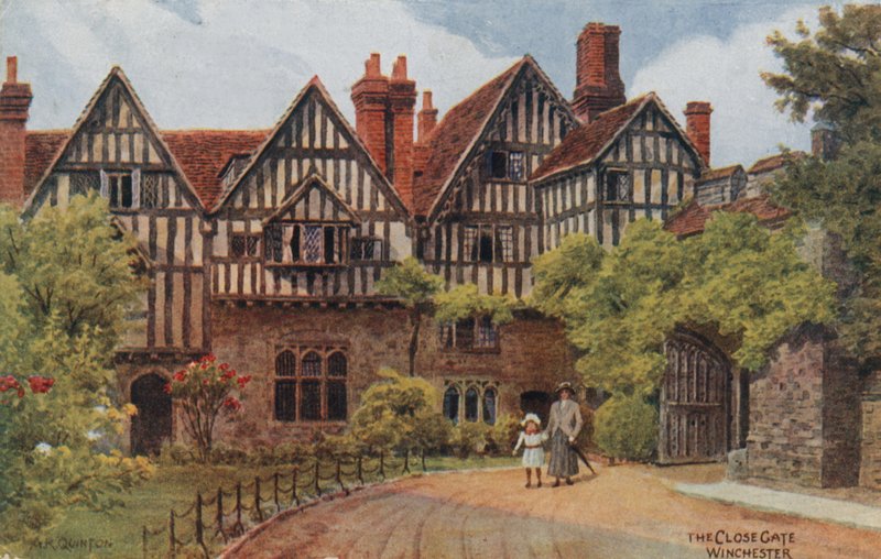 The Close Gate, Winchester av Alfred Robert Quinton