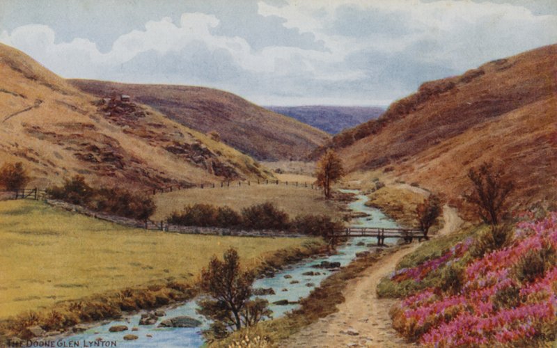 The Doone Glen, Lynton av Alfred Robert Quinton