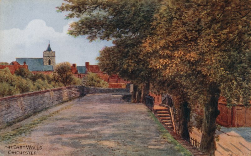 The East Walls, Chichester av Alfred Robert Quinton