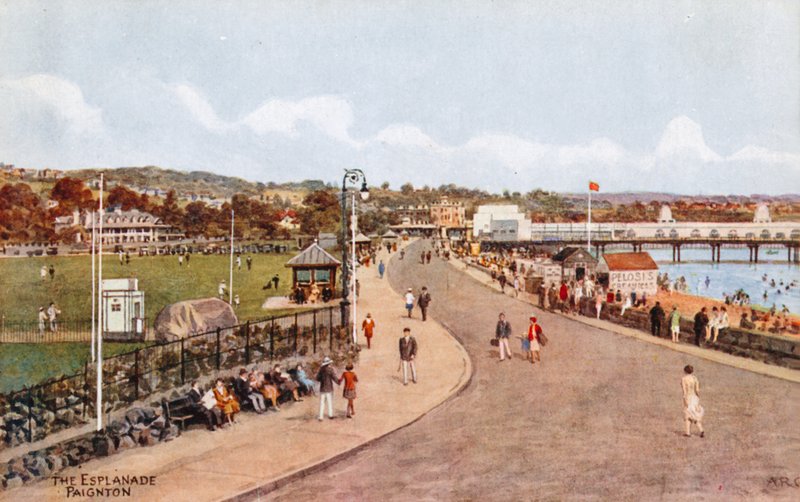 Esplanaden, Paignton av Alfred Robert Quinton