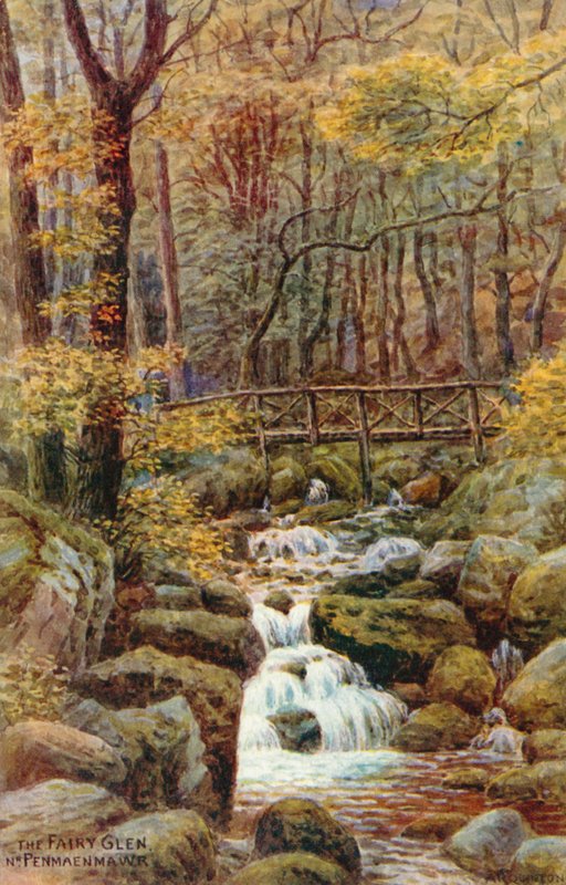 The Fairy Glen, Nr Penmaenmawr av Alfred Robert Quinton