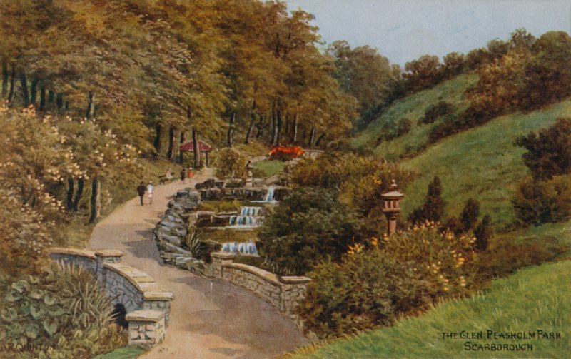 The Glen Peasholm Park, Scarborough av Alfred Robert Quinton