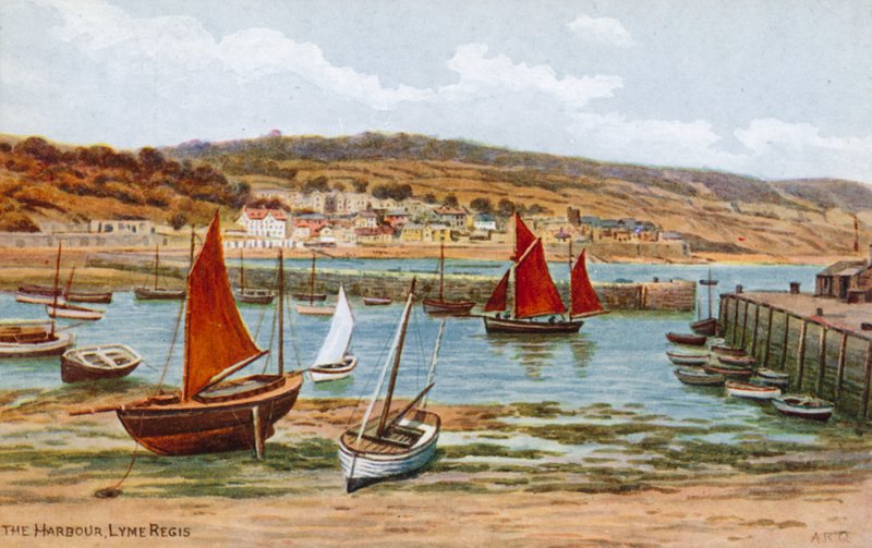 Hamnen, Lyme Regis av Alfred Robert Quinton