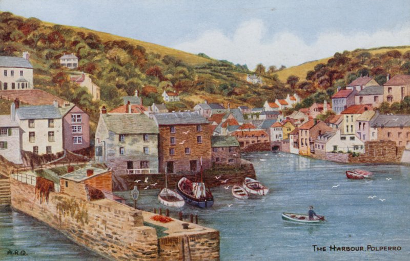 Hamnen, Polperro av Alfred Robert Quinton