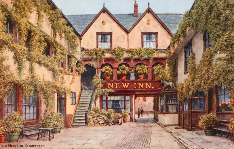 The New Inn, Gloucester av Alfred Robert Quinton