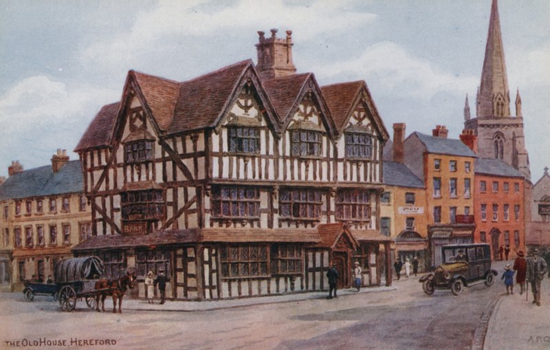 Det gamla huset, Hereford av Alfred Robert Quinton