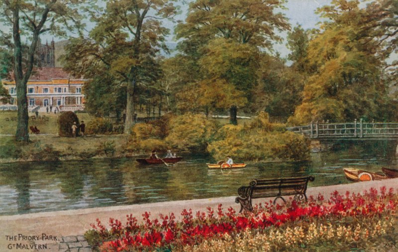 The Priory Park, Great Malvern av Alfred Robert Quinton