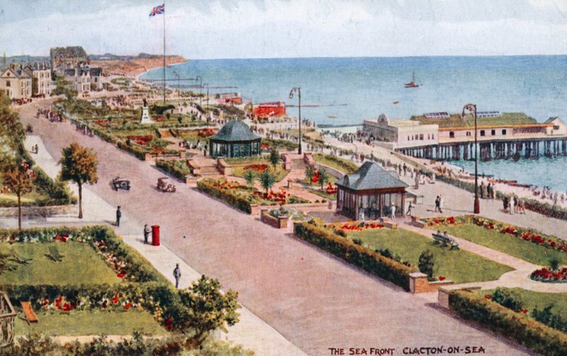 Havsfronten Clacton-on-Sea av Alfred Robert Quinton