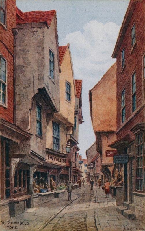 The Shambles, York av Alfred Robert Quinton