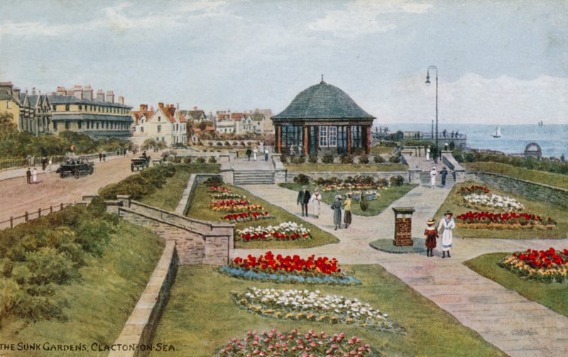 The Sunk Gardens, Clacton-on-Sea av Alfred Robert Quinton