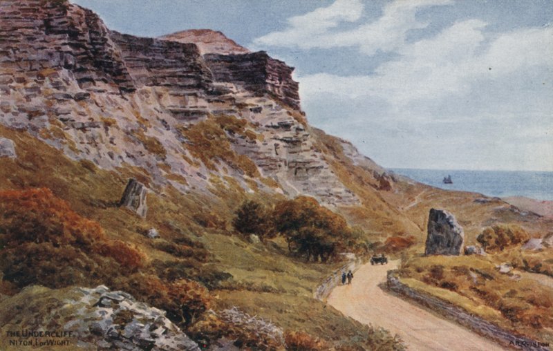 The Undercliff, Niton, I of Wight av Alfred Robert Quinton