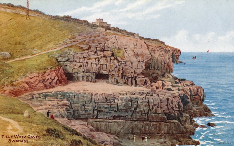 Tilly Whim Caves, Swanage av Alfred Robert Quinton