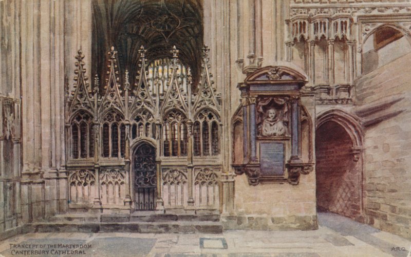 Trancept of the Martyrdom, Canterbury Cathedral av Alfred Robert Quinton
