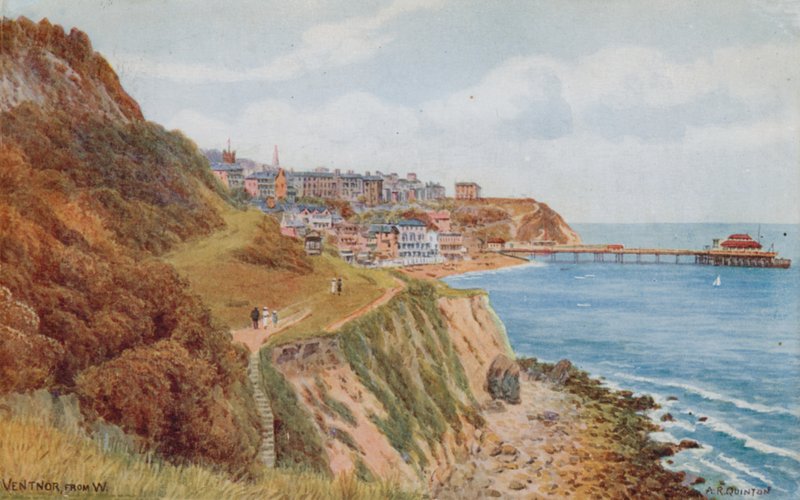 Ventnor, från W av Alfred Robert Quinton