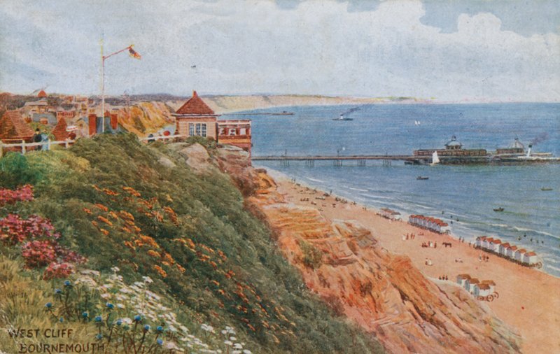 West Cliff, Bournemouth av Alfred Robert Quinton
