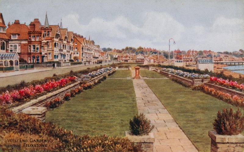 West End Gardens, Felixstowe av Alfred Robert Quinton