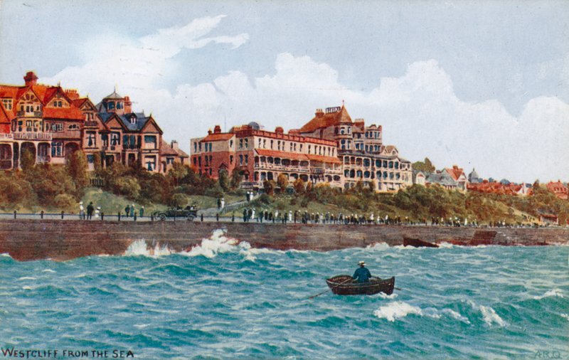 Westcliff från havet av Alfred Robert Quinton