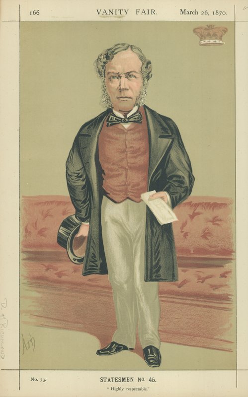 Hertugen af Richmond swed av Alfred Thompson