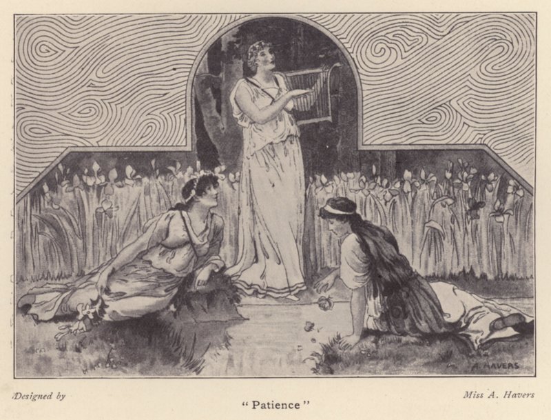 "Tålamod" (litho) av Alice Havers