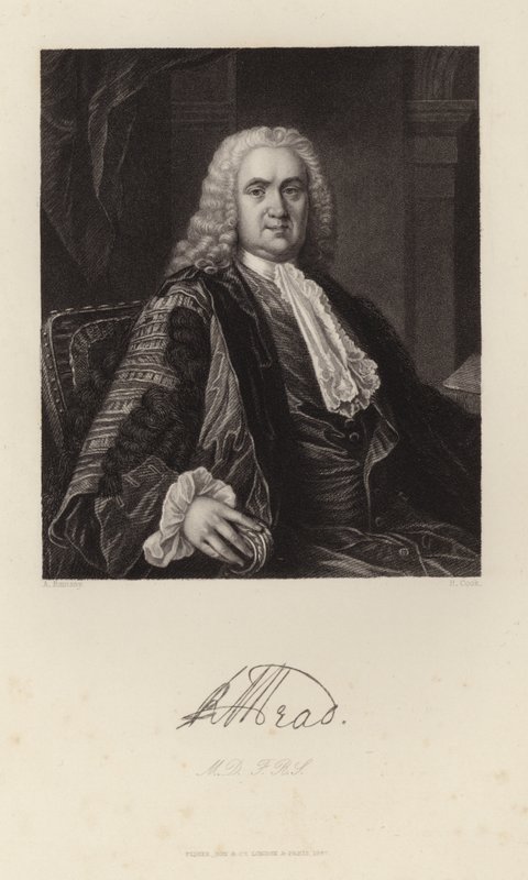 Richard Mead, 1847 av Allan Ramsay