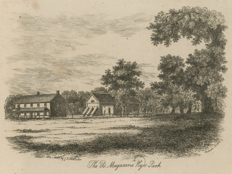 Den gamla tidningen, Hyde Park, London av Alois Schonn