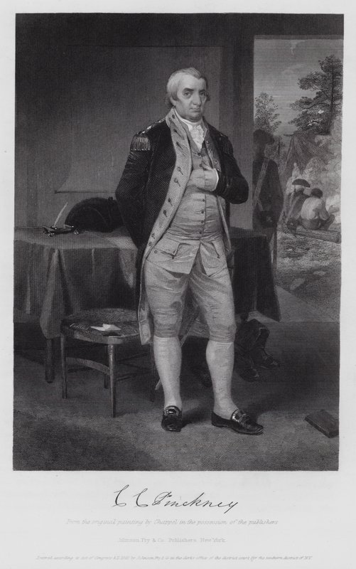 Charles Cotesworth Pinckney (gravyr) av Alonzo (after) Chappel
