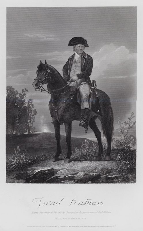 Israel Putnam (gravyr) av Alonzo (after) Chappel