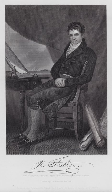 Robert Fulton (gravyr) av Alonzo (after) Chappel