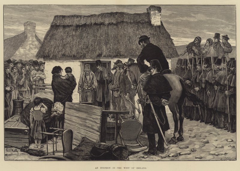 En vräkning i västra Irland av Aloysius O