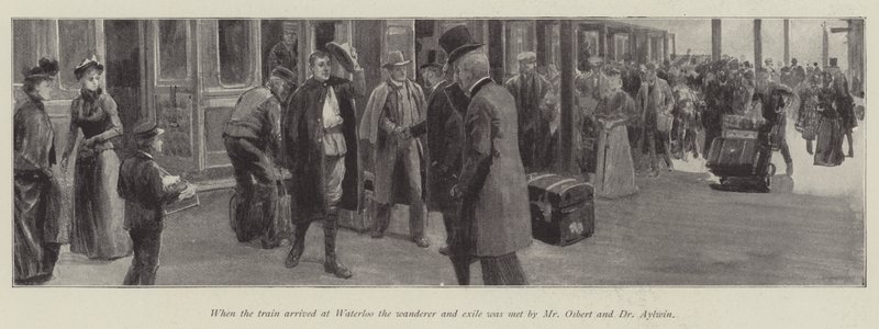 Det femåriga mötet, av Walter Besant av Amedee Forestier