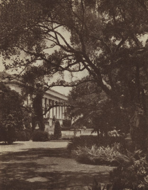 Kalifornien: Huntington Library (s/v foto) av American Photographer (after)