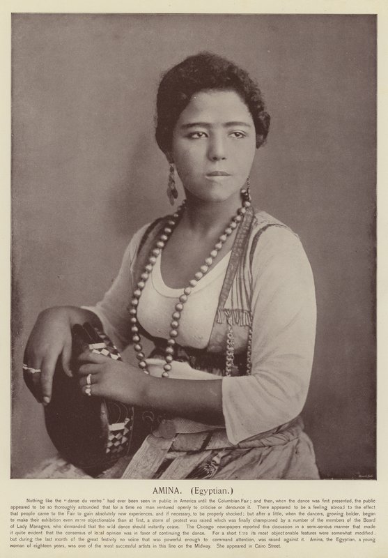 Amina, egyptisk av American Photographer