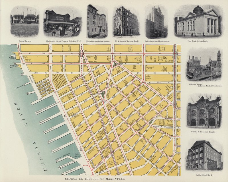 Borough of Manhattan (s/v foto) av American Photographer