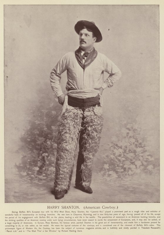 Harry Shanton, amerikansk cowboy av American Photographer