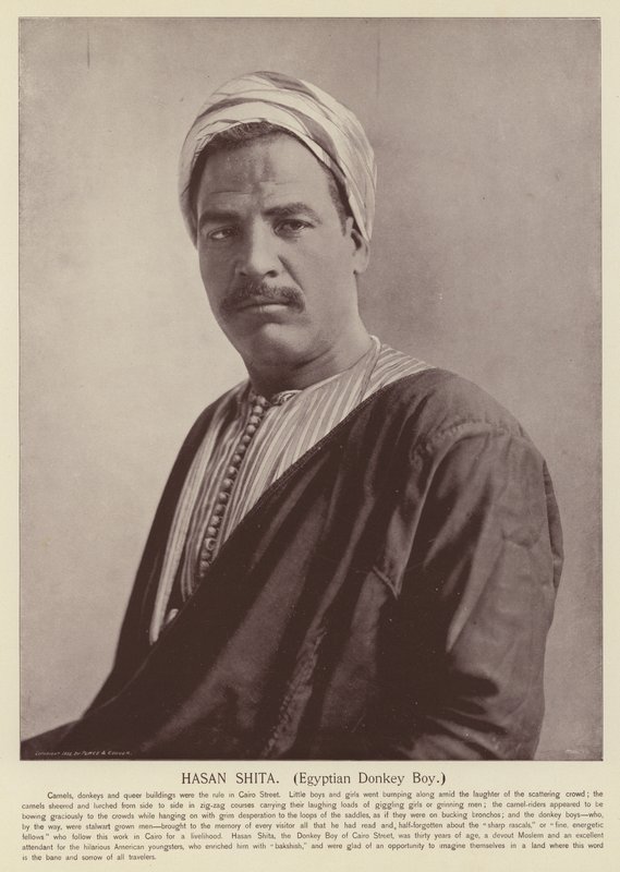 Hasan Shita, egyptisk åsnepojke av American Photographer
