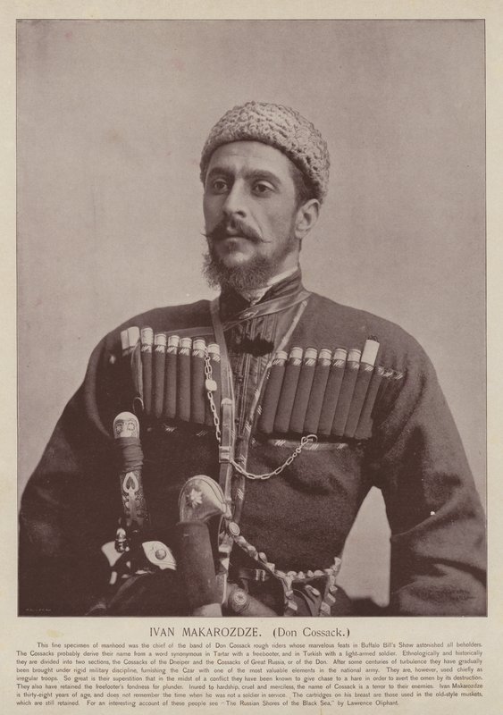 Ivan Makarozdze, Don Cossack av American Photographer