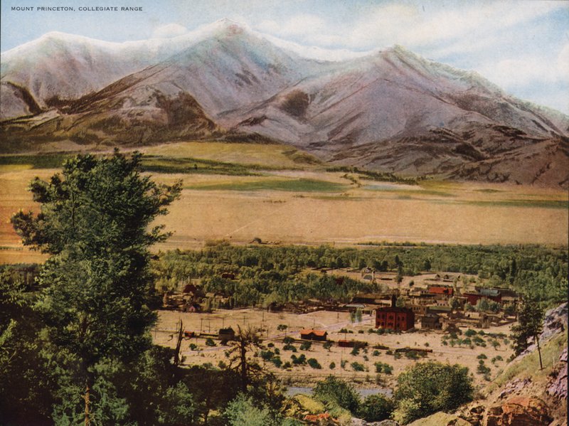 Mount Princeton, Collegiate Range (färgfoto) av American Photographer