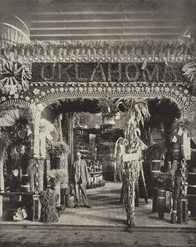 Oklahomas paviljong i jordbruksbyggnaden av American Photographer