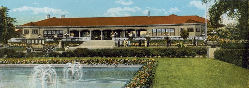 Pavilion, Garfield Park (färgad bild) av American Photographer