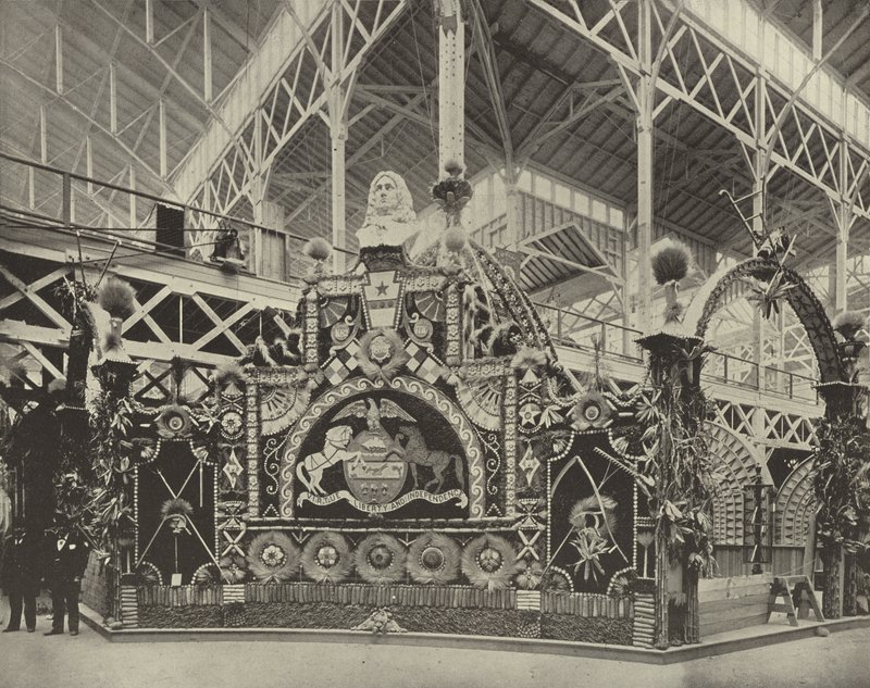 Pennsylvanias paviljong i Agricultural Hall av American Photographer