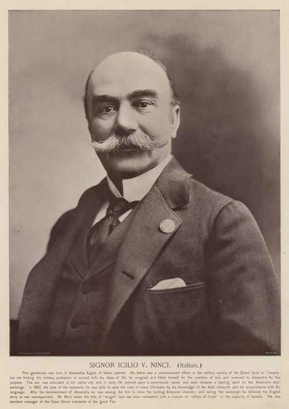 Signor Icilio V Ninci, italiensk av American Photographer
