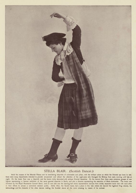 Stella Blair, skotsk dansare av American Photographer