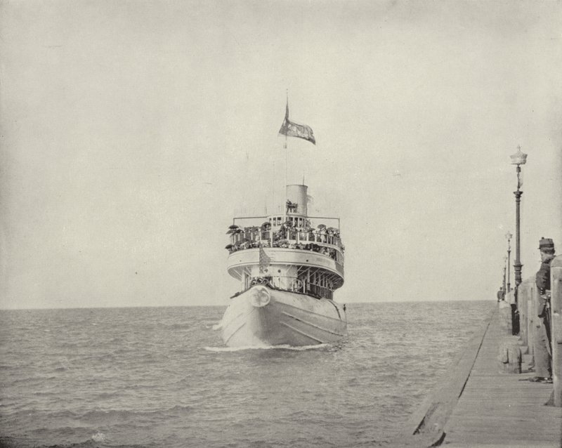 Whaleback-ångfartyget av American Photographer
